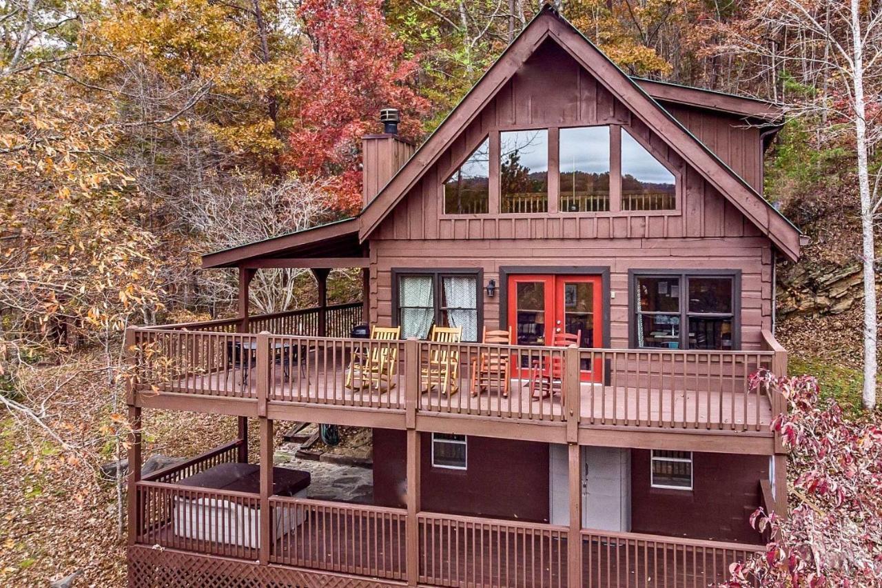 Pigeon Forge Scenic Solitude With Private Hot Tub! Dış mekan fotoğraf